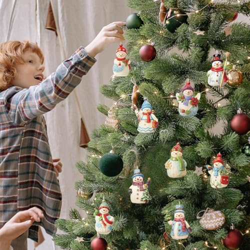 Mwqpgyh Weihnachtsdekoration - Hängender Christbaumschmuck Dekorative Aufhängbare Ornamente | 9-teilige Holzfiguren Anhänger Sammlerstück für Küche Garten Wand Fenster Terrasse Zuhause Outdoor Mwqpgyh Weihnachtsdekoration - Hängender Christbaumschmuck Dekorative Aufhängbare Ornamente | 9-teilige Holzfiguren Anhänger Sammlerstück für Küche Garten Wand Fenster Terrasse Zuhause Outdoor von Mwqpgyh