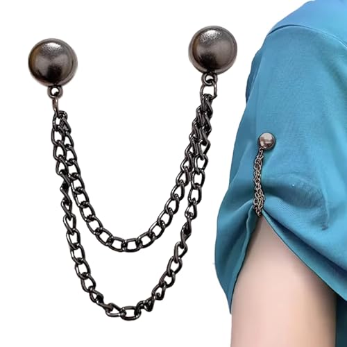 Mxshc Magnet Kleiderklammern - Starke Magnetnadel | Starke Saumhalter Kleidung Zubehör Für Hijab Taille Schal Hose Bluse Ärmel Kleidung Tägliche Tragend von Mxshc