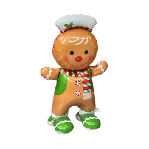 Mxshc Weihnachtsballons Deko - Santa Ballons | Fotoprops Neuheitsspielzeug Gesellschaftsspiele für Familienfeiern Festliche Partys Schulverkaufsdekoration von Mxshc