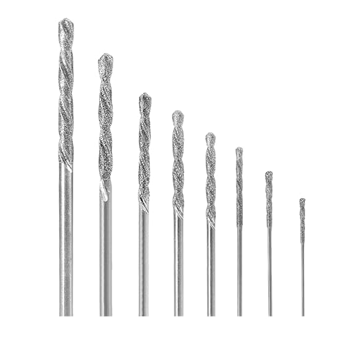 8-teiliges Diamantspitze Spiralbohrer Set, Größen von 0.8mm bis 3.0mm, Ideal für Glas, Metall, Muscheln, Jade und Perlen, Hochpräzise Bohrwerkzeuge für Vielseitige Anwendungen 8-teiliges Diamantspitze Spiralbohrer Set, Größen von 0.8mm bis 3.0mm, Ideal für Glas, Metall, Muscheln, Jade und Perlen, Hochpräzise Bohrwerkzeuge für Vielseitige Anwendungen von MxyVrix