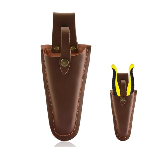 Hochwertige Ledertasche für Gartenschere oder Zange, Gartenschere Lederholster, Werkzeughalter Gürtelhalter für Gürtel, Tasche für Zangen, Gartenscheren, Scheren oder Gartenmesser Hochwertige Ledertasche für Gartenschere oder Zange, Gartenschere Lederholster, Werkzeughalter Gürtelhalter für Gürtel, Tasche für Zangen, Gartenscheren, Scheren oder Gartenmesser von MxyVrix