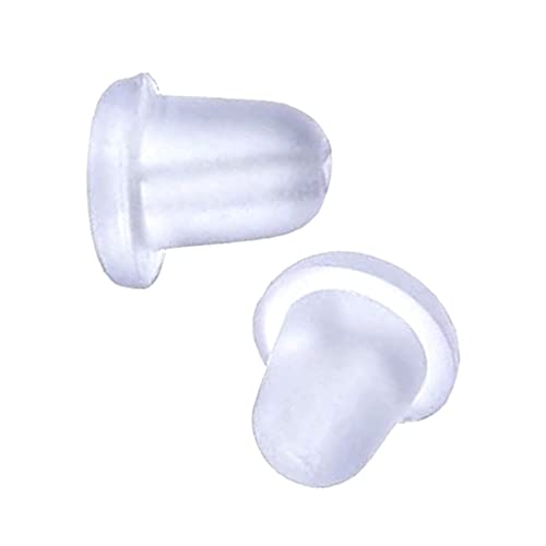 My-Bead 1 Paar Ohrring Rücken Stopper 5mm x Ø 4mm Silikon Hypoallergen Gegenstecker Pousetten DIY My-Bead 1 Paar Ohrring Rücken Stopper 5mm x Ø 4mm Silikon Hypoallergen Gegenstecker Pousetten DIY von My-Bead
