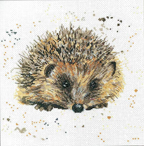 My Cross Stitch BMCS05 Kreuzstich-Set, Motiv Harley der Igel Bree Merryn, 10x10 inches von My Cross Stitch