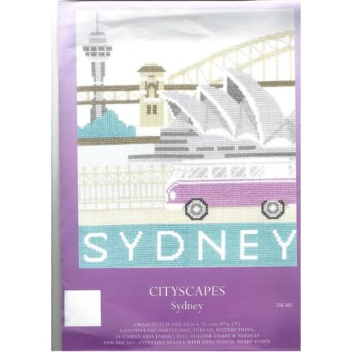 My Cross Stitch DJCS05 Stadtlandschaften, Sydney, 8.5"x10" von My Cross Stitch