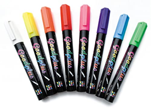 My-Gastro Neon Stifte für LED Werbetafel Writing Board Marker - 8 Stück, Fluoreszierende Marker, Ideal für LED Schreibtafeln, Auf für Werbetafeln / Reklametafeln geeignet My-Gastro Neon Stifte für LED Werbetafel Writing Board Marker - 8 Stück, Fluoreszierende Marker, Ideal für LED Schreibtafeln, Auf für Werbetafeln / Reklametafeln geeignet von My-Gastro