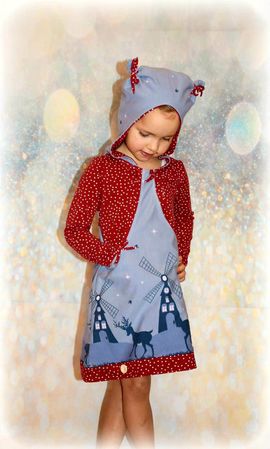 Hoodiekleid Aurelia Hoodiekleid Aurelia von My Little Ladybird
