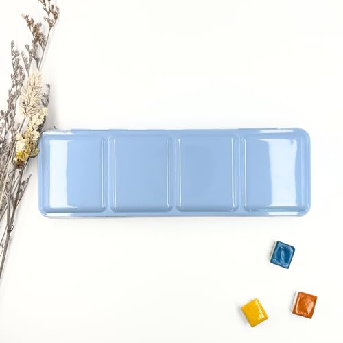 Leere Dose für Aquarell, 24 Farben – Morning Fog Blue von My Rock Way