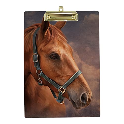 A4 Standard Klemmbrett Zeichnung Pferd Vintage Kunststoff Klemmbretter für Schüler Schule Büro, Low Profile Metall Clip Hängende Loch A4 Standard Klemmbrett Zeichnung Pferd Vintage Kunststoff Klemmbretter für Schüler Schule Büro, Low Profile Metall Clip Hängende Loch von MyDaily