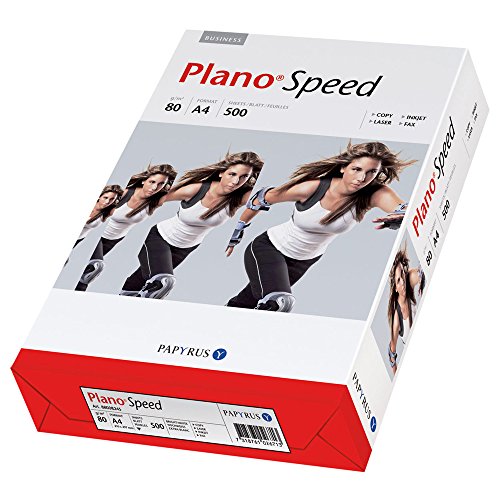 2500x Papier A4 80g Kopierpapier Druckerpapier Tinte Fax Multispeed Plano Speed Weiß von MyPack