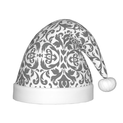 MyPiky Dekorativer Weihnachtsmütze mit weißem und schwarzem Aufdruck, Weihnachtsmannmütze für Kinder und Jungen und Mädchen, Weihnachtsgeschenke MyPiky Dekorativer Weihnachtsmütze mit weißem und schwarzem Aufdruck, Weihnachtsmannmütze für Kinder und Jungen und Mädchen, Weihnachtsgeschenke von MyPiky