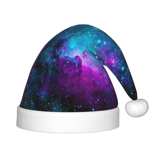 MyPiky Weihnachtsmütze mit coolem Sternenfluss-Aufdruck, Weihnachtsmannmütze für Kinder und Jungen, Mädchen, Weihnachtsmannmütze für Kinder, Weihnachtsgeschenke MyPiky Weihnachtsmütze mit coolem Sternenfluss-Aufdruck, Weihnachtsmannmütze für Kinder und Jungen, Mädchen, Weihnachtsmannmütze für Kinder, Weihnachtsgeschenke von MyPiky