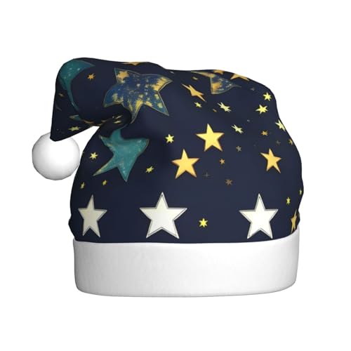 Nikolaushut Plüsch Sonnenblume und amerikanische Flagge, niedlicher Weihnachtsmannhut für Weihnachtsfeier, Uni Erwachsene, Orientalische Sterne, 1 Nikolaushut Plüsch Sonnenblume und amerikanische Flagge, niedlicher Weihnachtsmannhut für Weihnachtsfeier, Uni Erwachsene, Orientalische Sterne, 1 von MyPiky