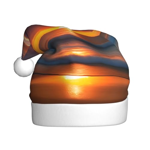 Supernatural Symbole Plüsch-Weihnachtsmannmütze, niedlicher Weihnachtsmütze, Weihnachtsmannmütze, für Weihnachtsfeier, Erwachsene, Uni, Sonnenuntergang, Strand, 1 Supernatural Symbole Plüsch-Weihnachtsmannmütze, niedlicher Weihnachtsmütze, Weihnachtsmannmütze, für Weihnachtsfeier, Erwachsene, Uni, Sonnenuntergang, Strand, 1 von MyPiky