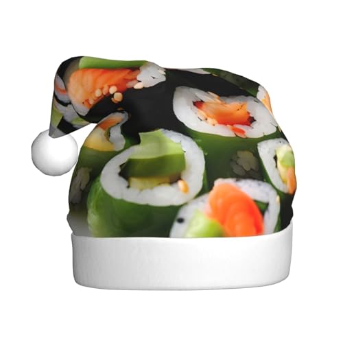 Supernatural Symbole Plüsch-Weihnachtsmannmütze, niedlicher Weihnachtsmütze, Weihnachtsmannmütze, für Weihnachtsfeier, Erwachsene, Uni, Sushi-Dill-Gurken, 1 Stück Supernatural Symbole Plüsch-Weihnachtsmannmütze, niedlicher Weihnachtsmütze, Weihnachtsmannmütze, für Weihnachtsfeier, Erwachsene, Uni, Sushi-Dill-Gurken, 1 Stück von MyPiky