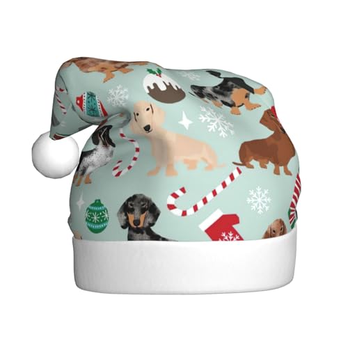 Weihnachtsmannhut aus Plüsch, bedruckt, große Knochen, niedlich, Weihnachtsmannmütze, Weihnachtsmannmütze, Weihnachtsfeier, Erwachsene, Uni, Hundeflora 1 Weihnachtsmannhut aus Plüsch, bedruckt, große Knochen, niedlich, Weihnachtsmannmütze, Weihnachtsmannmütze, Weihnachtsfeier, Erwachsene, Uni, Hundeflora 1 von MyPiky