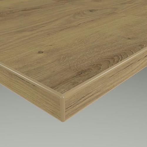 MySpiegel.de Tischplatte Holz Zuschnitt nach Maß Beschichtete Holzdekorplatte Eternal Oak in 19mm Stärke (40 x 40 cm, Eternal Oak) von MySpiegel.de