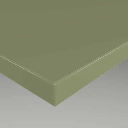 MySpiegel.de Tischplatte Holz Zuschnitt nach Maß Beschichtete Holzdekorplatte Pistazien Grün in 19mm Stärke (120 x 60 cm von MySpiegel.de