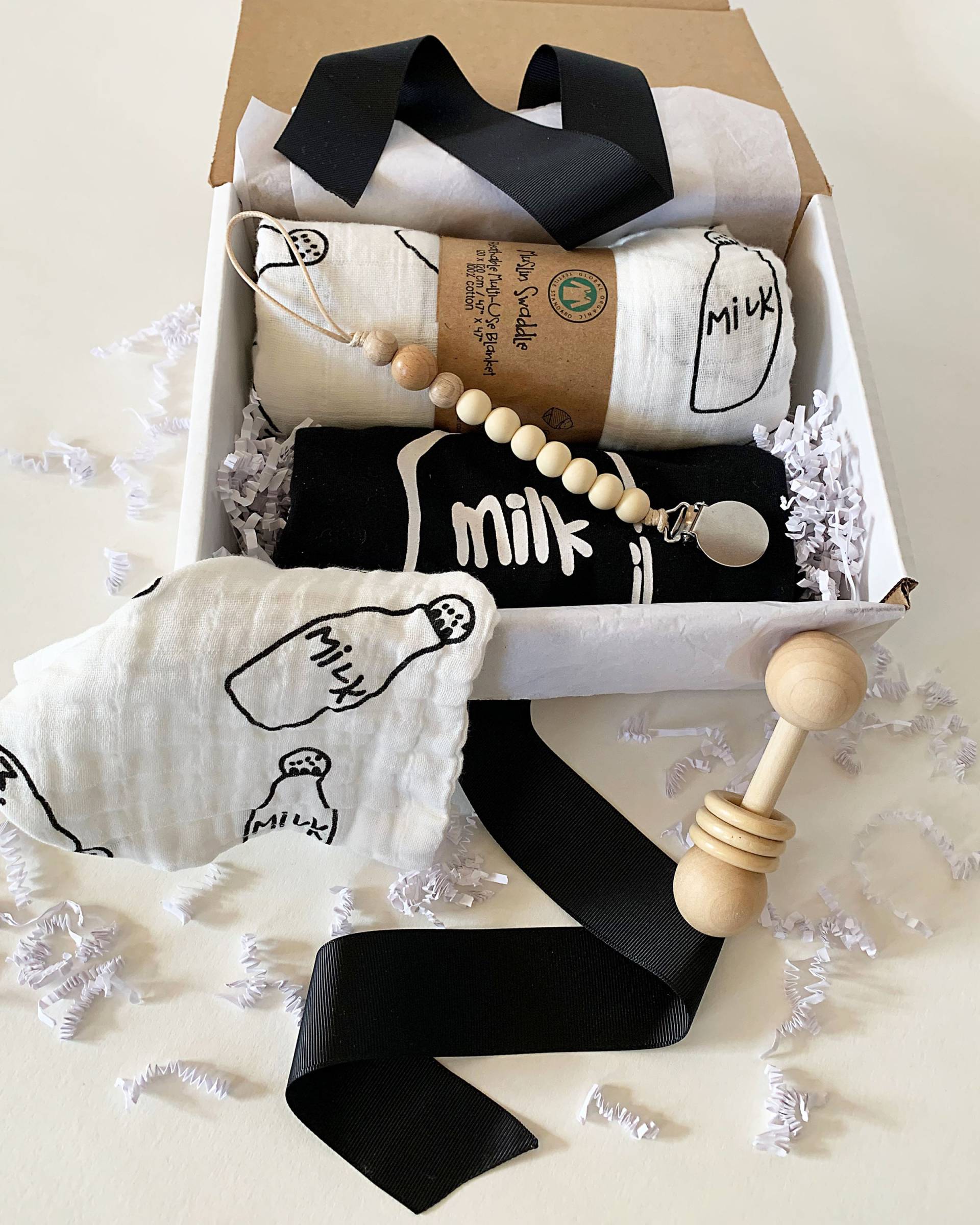 Baby Geschenkbox, Shower Geschenk, Neugeborene Unisex Box Set, Gender Neutral Geschenkbox von MySweetPoppet