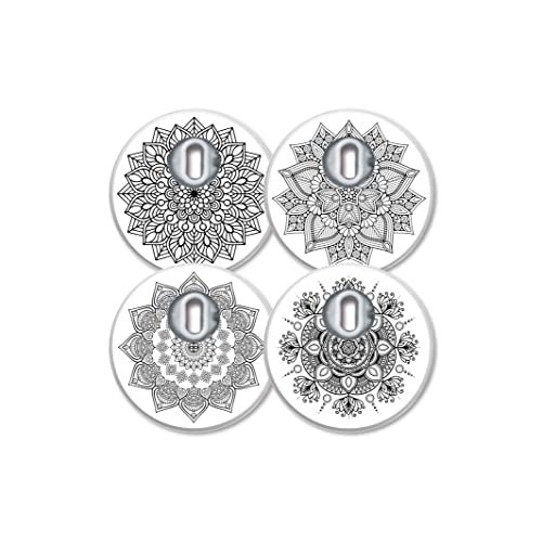 MySweetStitch | Freestyle Libre 3 Sensor Sticker 4er Set Mandala | mit Belüftungsloch | Made in Germany MySweetStitch | Freestyle Libre 3 Sensor Sticker 4er Set Mandala | mit Belüftungsloch | Made in Germany von MySweetStitch