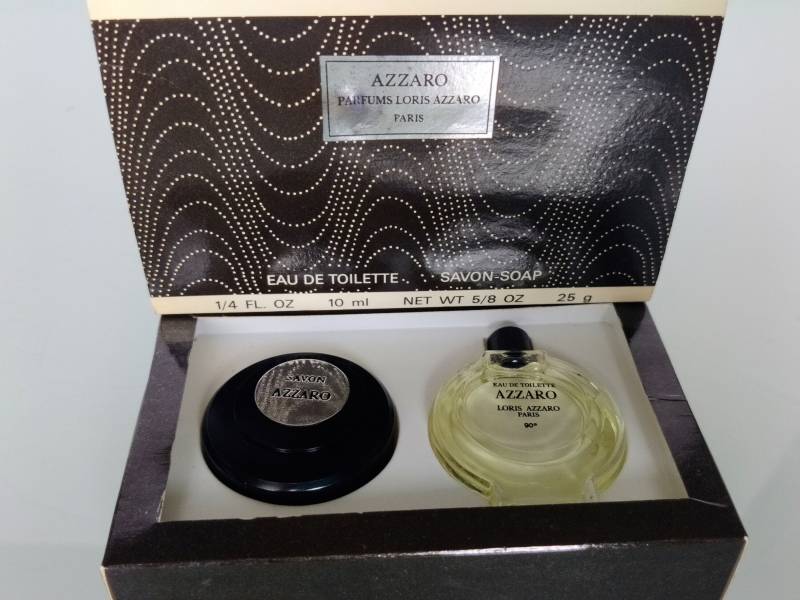 Azzaro, Set Miniatur, Edt 10 Ml Und Parfümierte Seife 25 Gr. Vintage | 1975 Damenduft von MyVintageGadgets