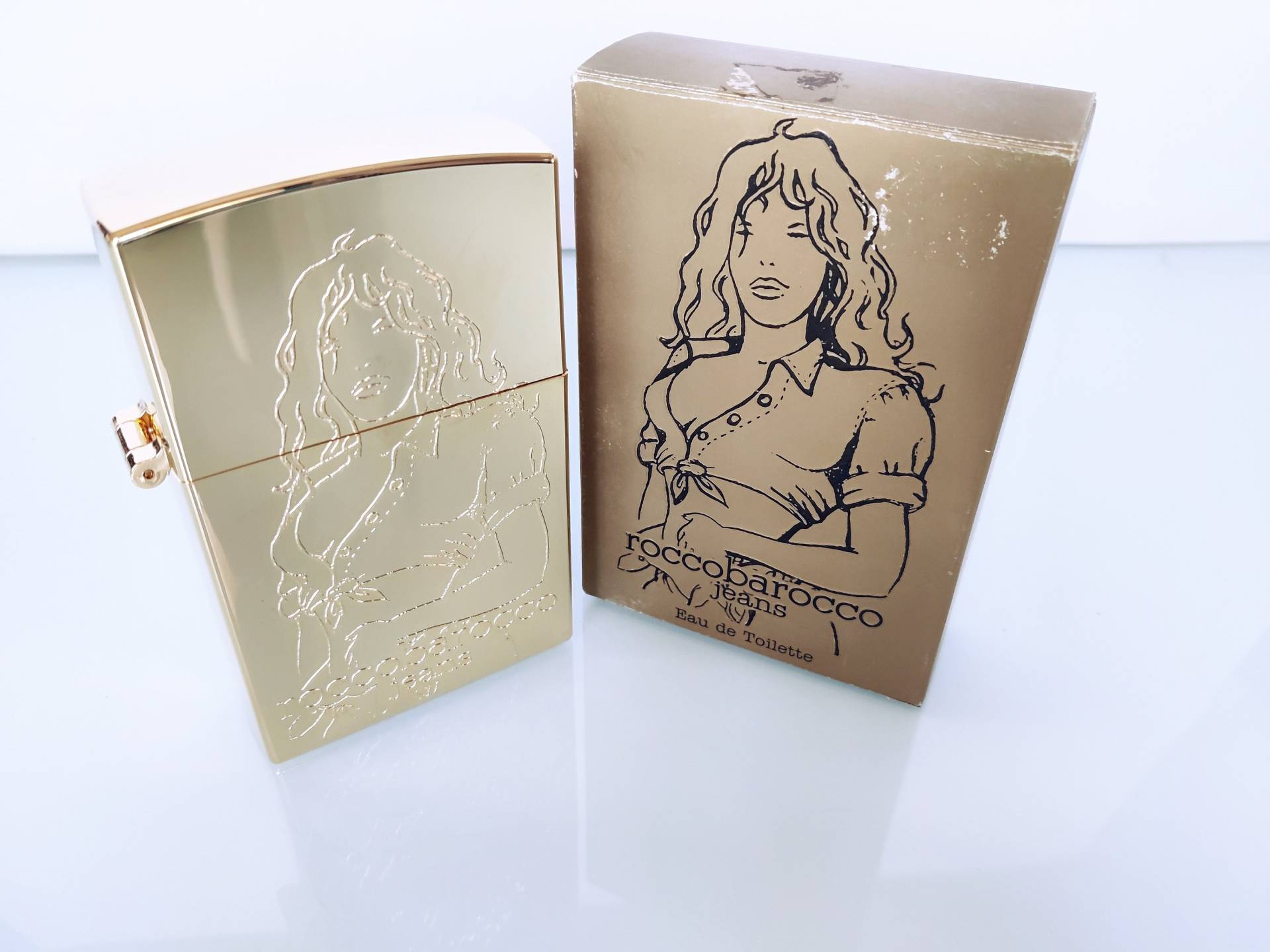 Gold Jeans | 1991 Roccobarocco Vintage Eau De Toilette Für Frauen 75 Ml/ 2, 54 Us Fl.oz Gold Jeans | 1991 Roccobarocco Vintage Eau De Toilette Für Frauen 75 Ml/ 2, 54 Us Fl.oz von MyVintageGadgets