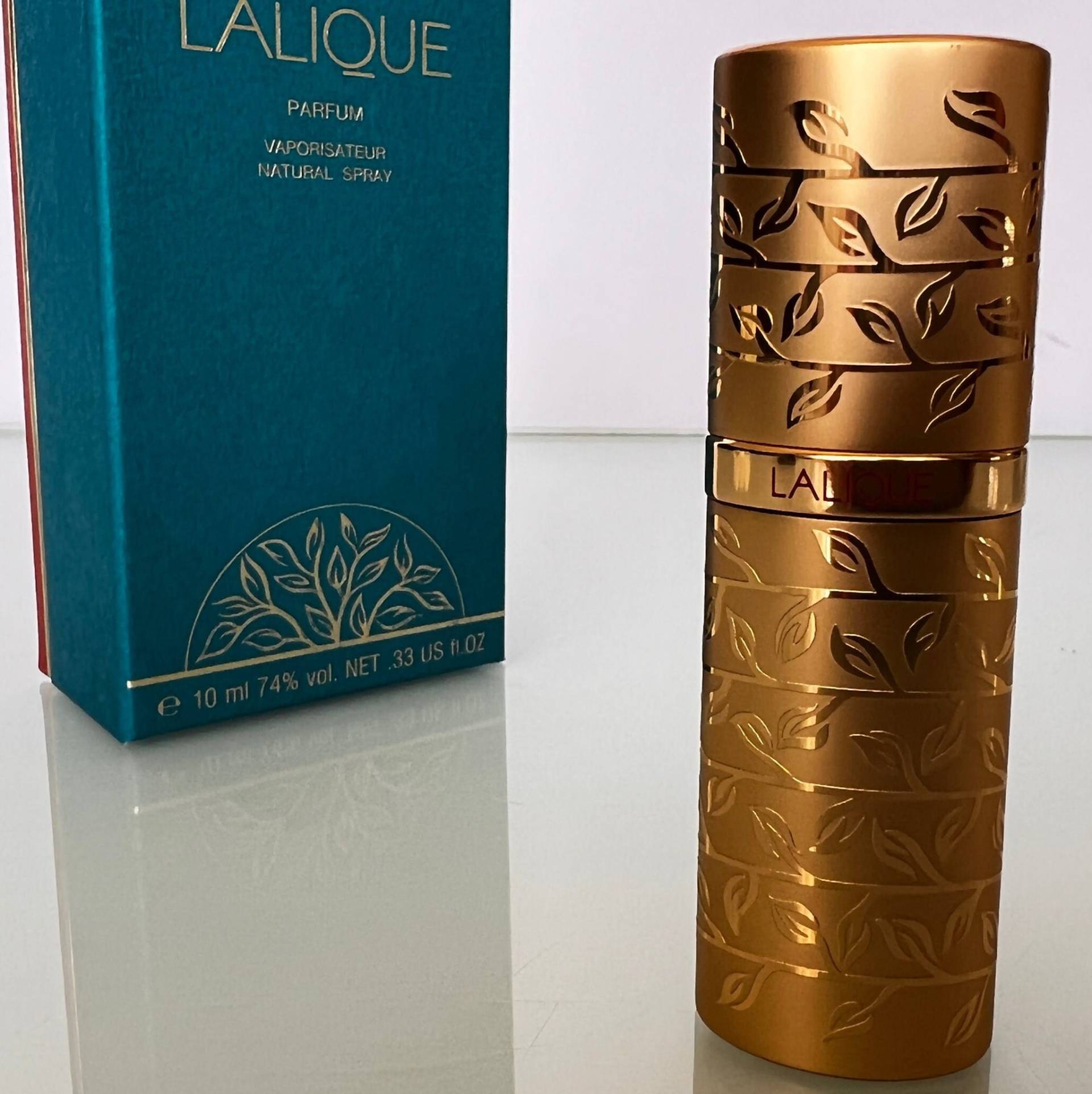 Lalique De | 1992 Reines Parfüm/Extra 10 Ml 0.33 Us.fl.oz Nachfüllbare Geldbörse Versiegelt Brandneu von MyVintageGadgets