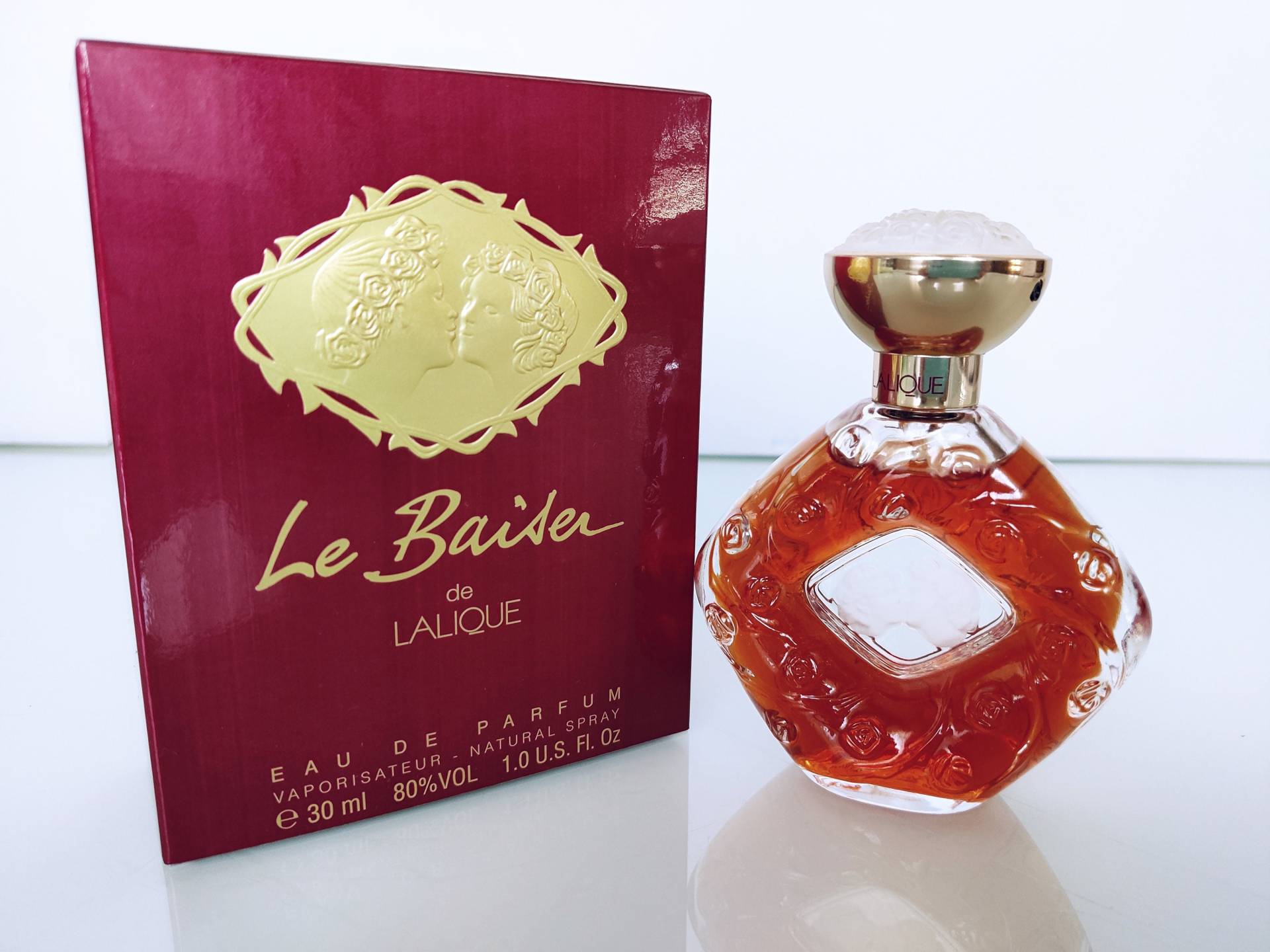 Lalique - "Le Baiser" De Eau Parfum Damen Parfüm Von Natural Spray 30 Ml/1 Us Fl.oz. Nie Benutzt. Brandneu von MyVintageGadgets