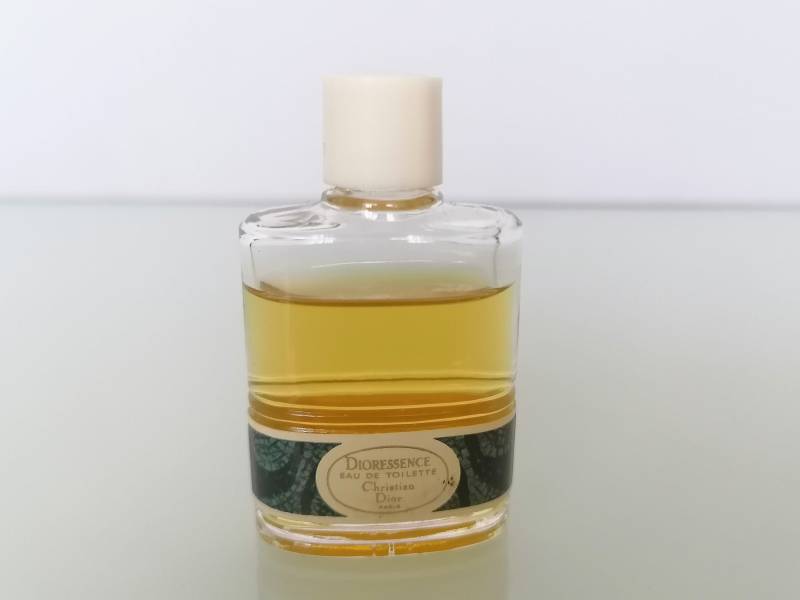 Miniatur, Dioressenz Christian Dior 10 Ml Eau De Toilette, Vintage Parfümprobe von MyVintageGadgets