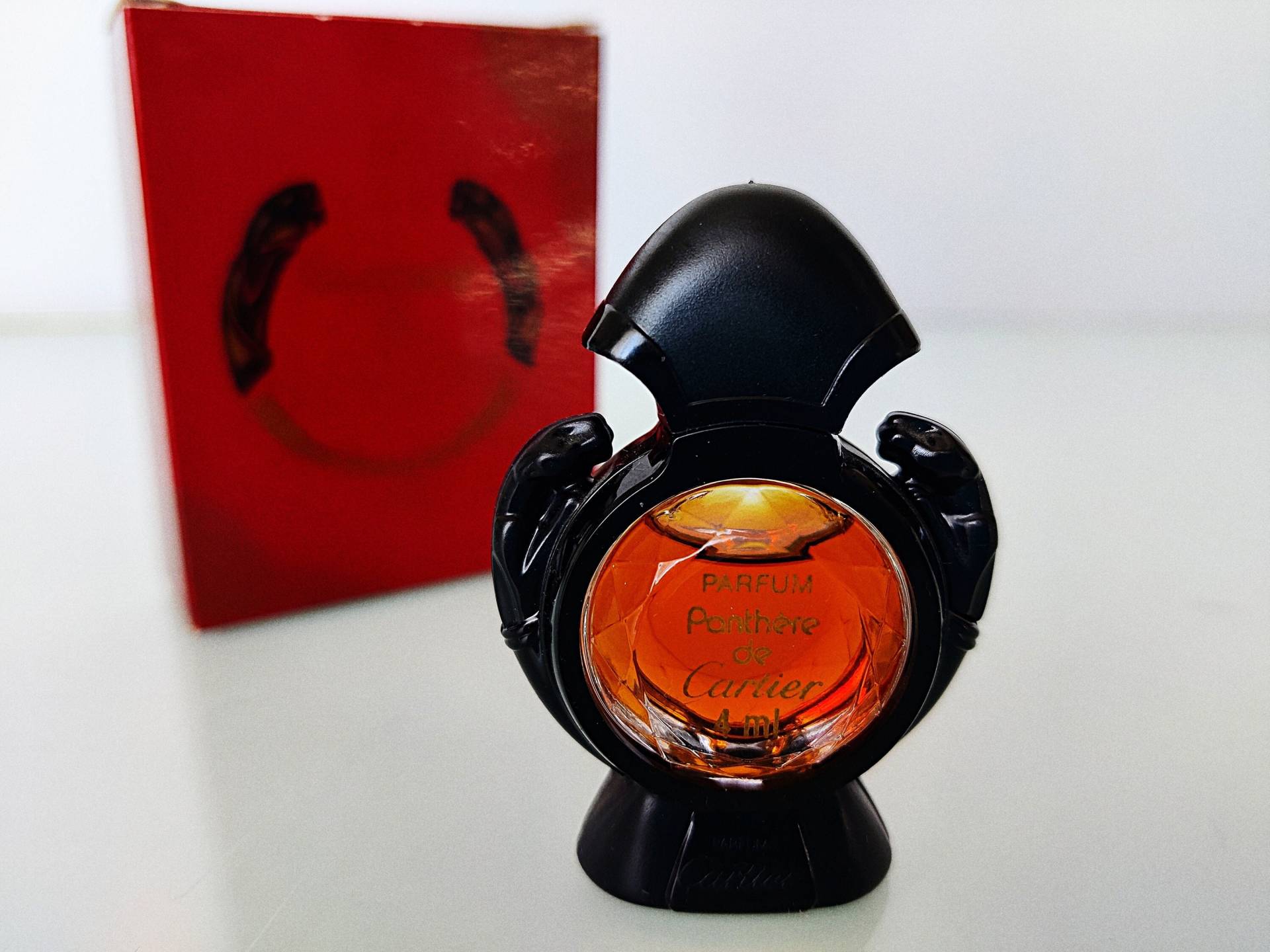 Miniatur Parfum Panthère De Cartier | 1987 Pure 4 Ml/.13 Fl.oz, Vintage Damenduft von MyVintageGadgets
