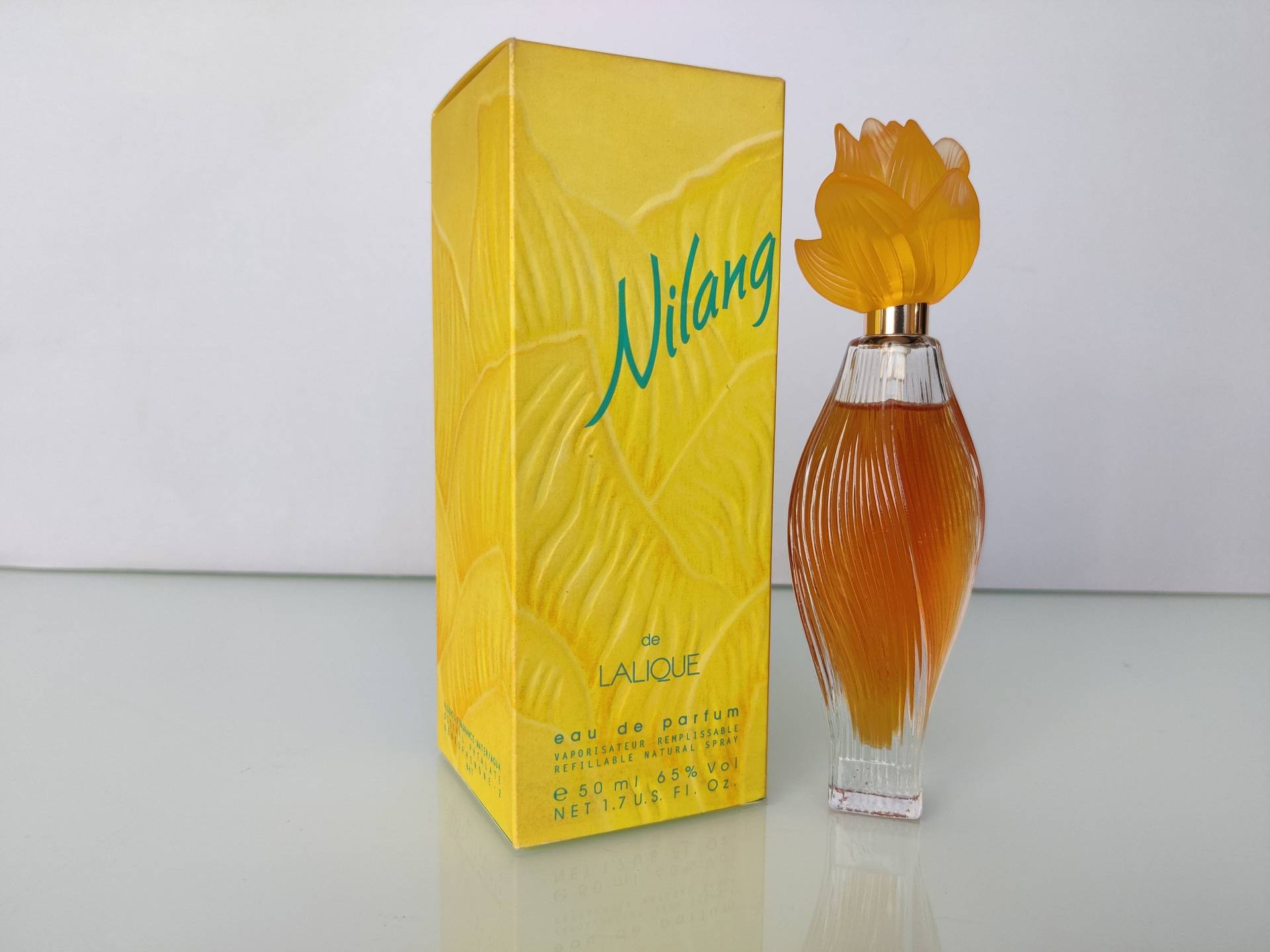Nilang De Lalique | 1995 Eau Parfum 50 Ml/1.7 Us Fl.oz Natural Spray Refillable, Vintage Damen von MyVintageGadgets