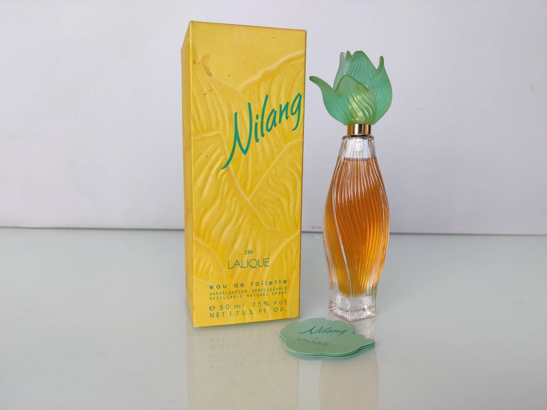 Nilang De Lalique | 1995 Eau Toilette 50 Ml/1.7 Us Fl.oz Naturspray Nachfüllbar, Vintage Damen Parfum von MyVintageGadgets