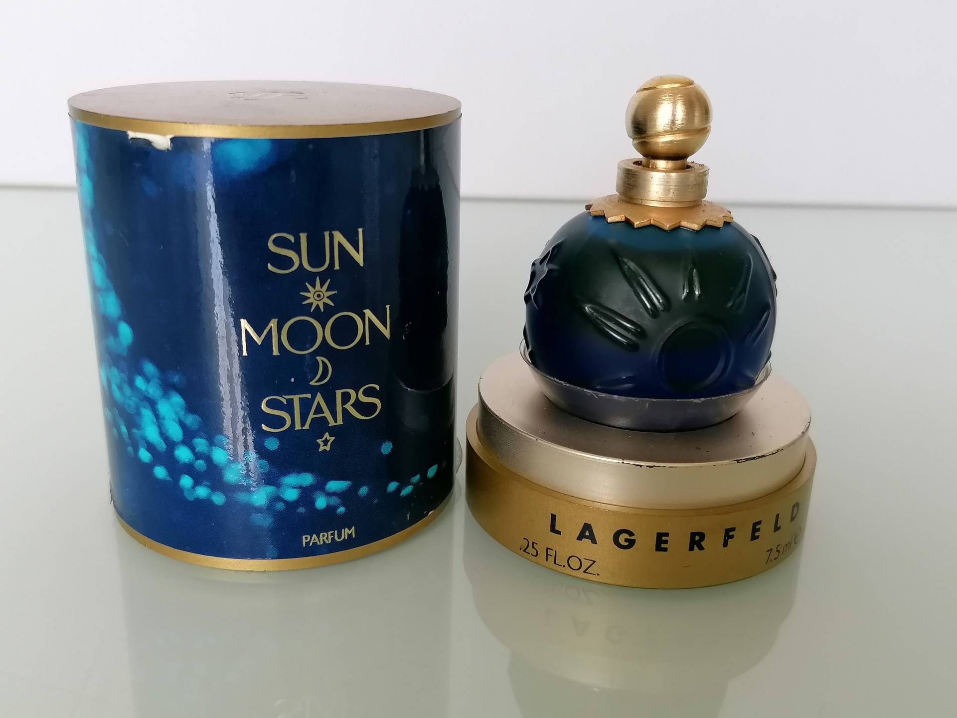 Sun Moon Stars , Karl Lagerfeld | 1994 Parfum/Extrait 1/4 Fl.oz /7, 5 Ml Vintage Reines , Geschenkidee von MyVintageGadgets