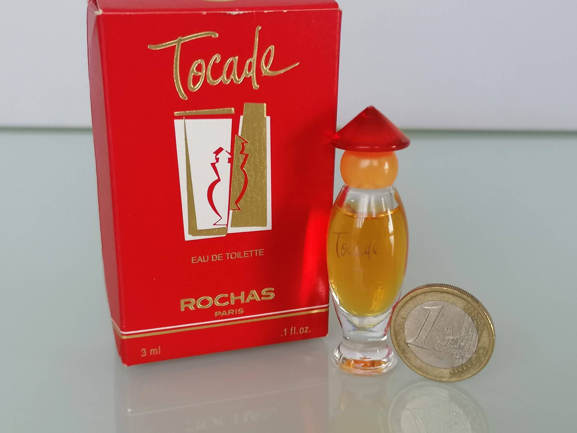 Tocade Rochas Vintage Parfüm Miniatur | 1994 Eau De Toilette 3 Ml/0, 10 Fl.oz von MyVintageGadgets