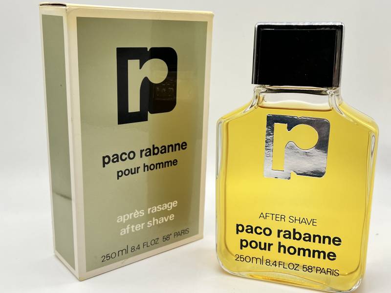 Vintage "R" Paco Rabanne Pour Homme" | 1973 Von After Shave 250 Ml Splash | Nicht Spray Nie Geöffnet, Nie Benutzt von MyVintageGadgets