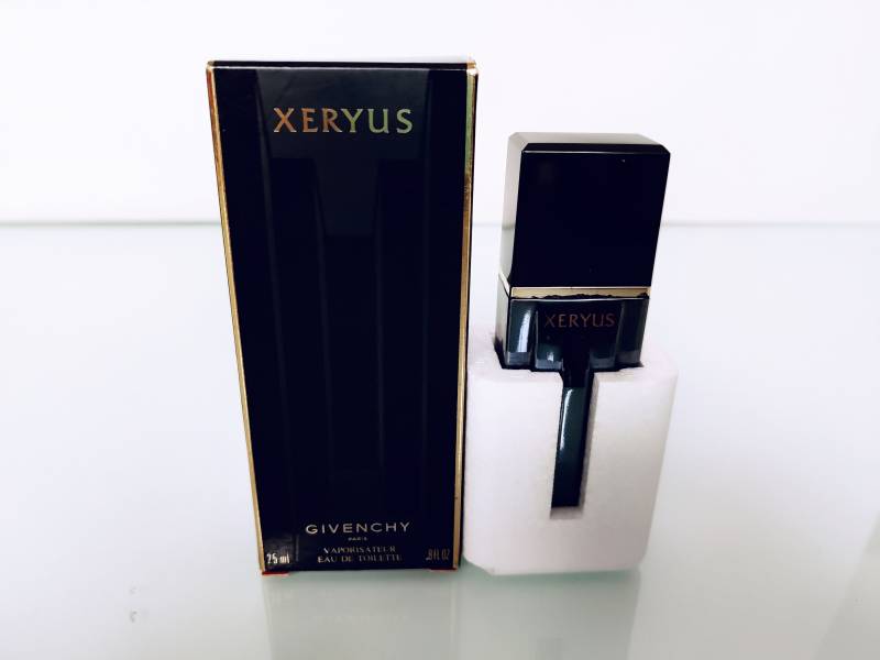 xeryus Givenchy | 1986 Eau De Toilette Für Männer 25 Ml /.8 Fl. Oz. Vintage Naturspray Nie Benutzt Original Box Taschenflasche von MyVintageGadgets