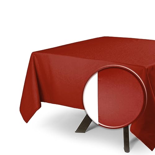 MyVorrei Quadratische Tischdecke, 120 x 120 cm, einfarbig, aus 100 % Baumwolle, in 22 Farben, auch für Gasthäuser und Restaurants geeignet von MyVorrei