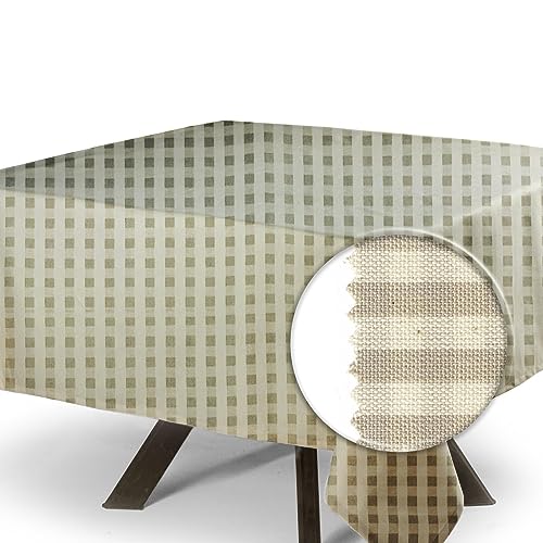 MyVorrei Quadratische Tischdecke, 85 x 85 cm, kariert, Garn über 1 cm, 100 % Baumwolle, in 22 Farben, auch für Gasthäuser und Restaurants geeignet von MyVorrei