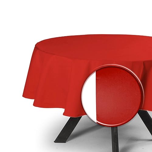 MyVorrei Runde Tischdecke, 175 x 175 cm, einfarbig, aus 100 % Baumwolle, in 22 Farben, auch für Gasthäuser und Restaurants geeignet MyVorrei Runde Tischdecke, 175 x 175 cm, einfarbig, aus 100 % Baumwolle, in 22 Farben, auch für Gasthäuser und Restaurants geeignet von MyVorrei