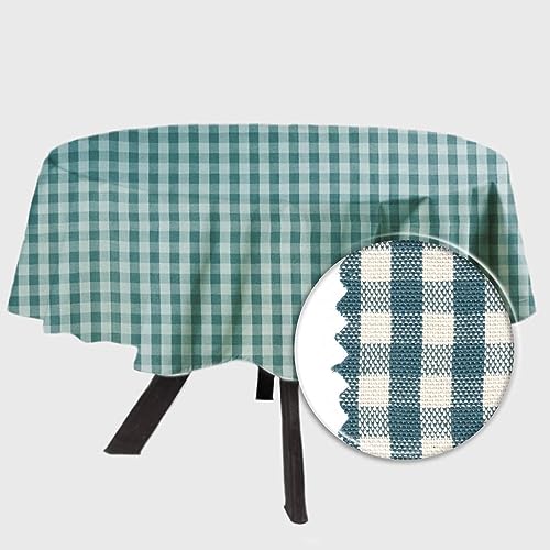 MyVorrei Runde Tischdecke, 175 x 175 cm, kariert, Garn über 1 cm, 100 % Baumwolle, in 22 Farben, auch geeignet für Gasthäuser und Restaurants MyVorrei Runde Tischdecke, 175 x 175 cm, kariert, Garn über 1 cm, 100 % Baumwolle, in 22 Farben, auch geeignet für Gasthäuser und Restaurants von MyVorrei