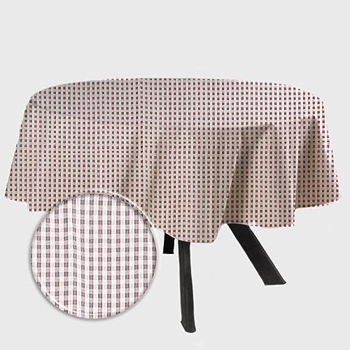 MyVorrei Runde Tischdecke, 175 x 175 cm, kariert, gefärbt, ca. 100 % Baumwolle, in 22 Farben, auch für Gasthäuser und Restaurants geeignet MyVorrei Runde Tischdecke, 175 x 175 cm, kariert, gefärbt, ca. 100 % Baumwolle, in 22 Farben, auch für Gasthäuser und Restaurants geeignet von MyVorrei