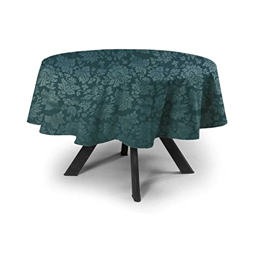 MyVorrei Runde Tischdecke, schmutzabweisend, Jacquard, aus Polyester, 100 % 220 x 220 cm MyVorrei Runde Tischdecke, schmutzabweisend, Jacquard, aus Polyester, 100 % 220 x 220 cm von MyVorrei