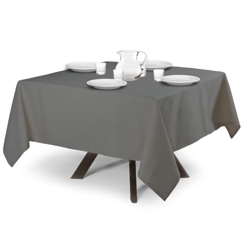 MyVorrei Tischdecke, einfarbig, quadratisch, 100 % Baumwolle, 120 x 120 cm MyVorrei Tischdecke, einfarbig, quadratisch, 100 % Baumwolle, 120 x 120 cm von MyVorrei