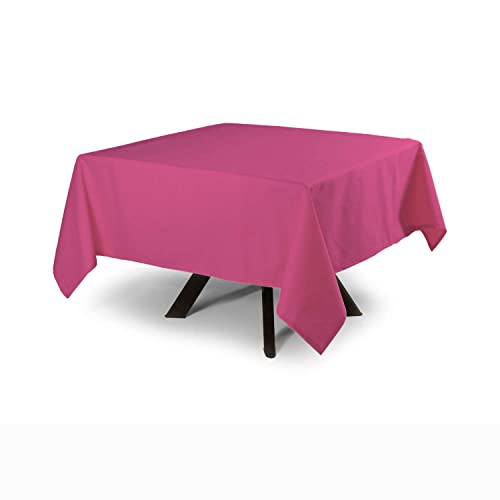 MyVorrei Tischdecke, einfarbig, quadratisch, 100 % Baumwolle, 180 x 180 cm von MyVorrei