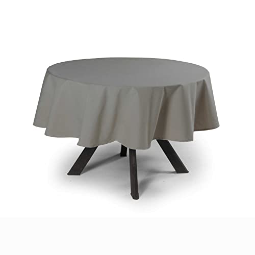 MyVorrei Tischdecke, einfarbig, rund, Baumwolle, 100 % cm, 250 x 250 cm MyVorrei Tischdecke, einfarbig, rund, Baumwolle, 100 % cm, 250 x 250 cm von MyVorrei