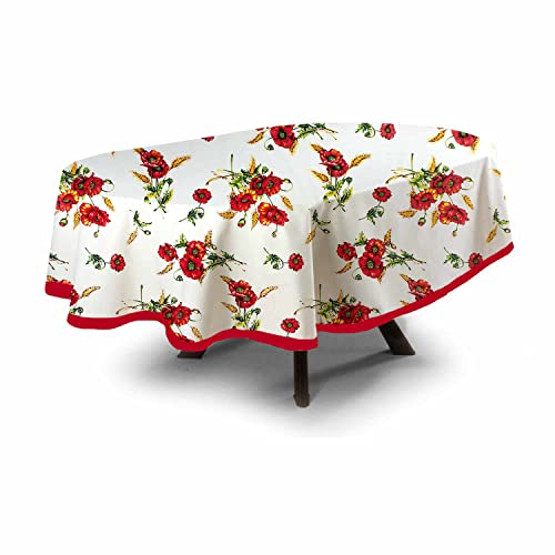 MyVorrei Tischdecke, oval, Baumwolle, 100 % 180 x 220 cm MyVorrei Tischdecke, oval, Baumwolle, 100 % 180 x 220 cm von MyVorrei