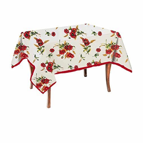 MyVorrei Tischdecke Mohn rechteckig 100% Baumwolle 120 x 150 cm MyVorrei Tischdecke Mohn rechteckig 100% Baumwolle 120 x 150 cm von MyVorrei
