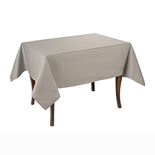 Tischdecke, einfarbig, rechteckig, 100 % Baumwolle, 120 x 150 cm, mit 4 Servietten von MyVorrei