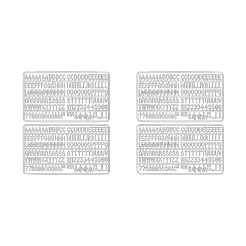 Zahlen, Zeichen für wechselbare Filz-Buchstabentafel, Nachrichtenbretter, Wörter, Büro, Heimdekoration, Zubehör, Buchstabenaufkleber für Scrapbooking von Myazs