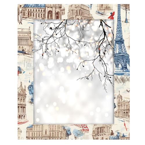 Umweltfreundlicher Bilderrahmen aus Holz und Acryl, 27,9 x 35,6 cm, kratzfest, HD-Panel, Desktop/Wand, Dual-Use, Frankreich, Paris, Eiffelturm, Digitaldruck, Geschenkrahmen Umweltfreundlicher Bilderrahmen aus Holz und Acryl, 27,9 x 35,6 cm, kratzfest, HD-Panel, Desktop/Wand, Dual-Use, Frankreich, Paris, Eiffelturm, Digitaldruck, Geschenkrahmen von Myfsucce