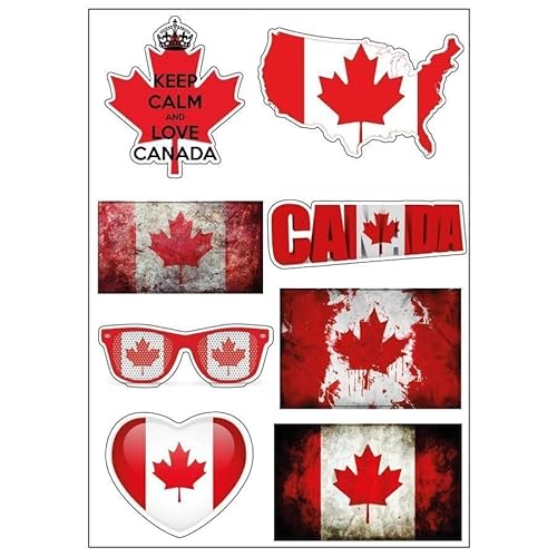 Mygoodprice A4 Kanada Ahornblatt Sticker - Rot, Repositionierbar, Minimalist, Indoor, Bär, Wiederverwendbar, 1 Count Mygoodprice A4 Kanada Ahornblatt Sticker - Rot, Repositionierbar, Minimalist, Indoor, Bär, Wiederverwendbar, 1 Count von Mygoodprice